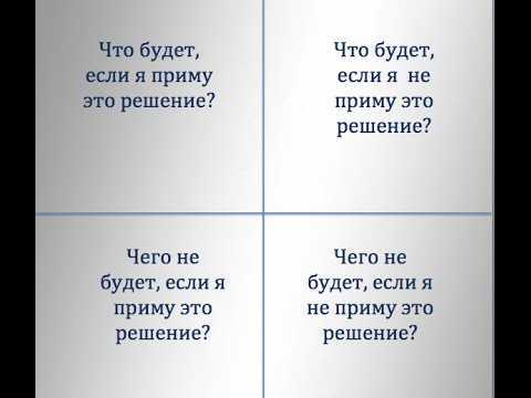 Искусство принятия решений: быстрее, легче, вернее