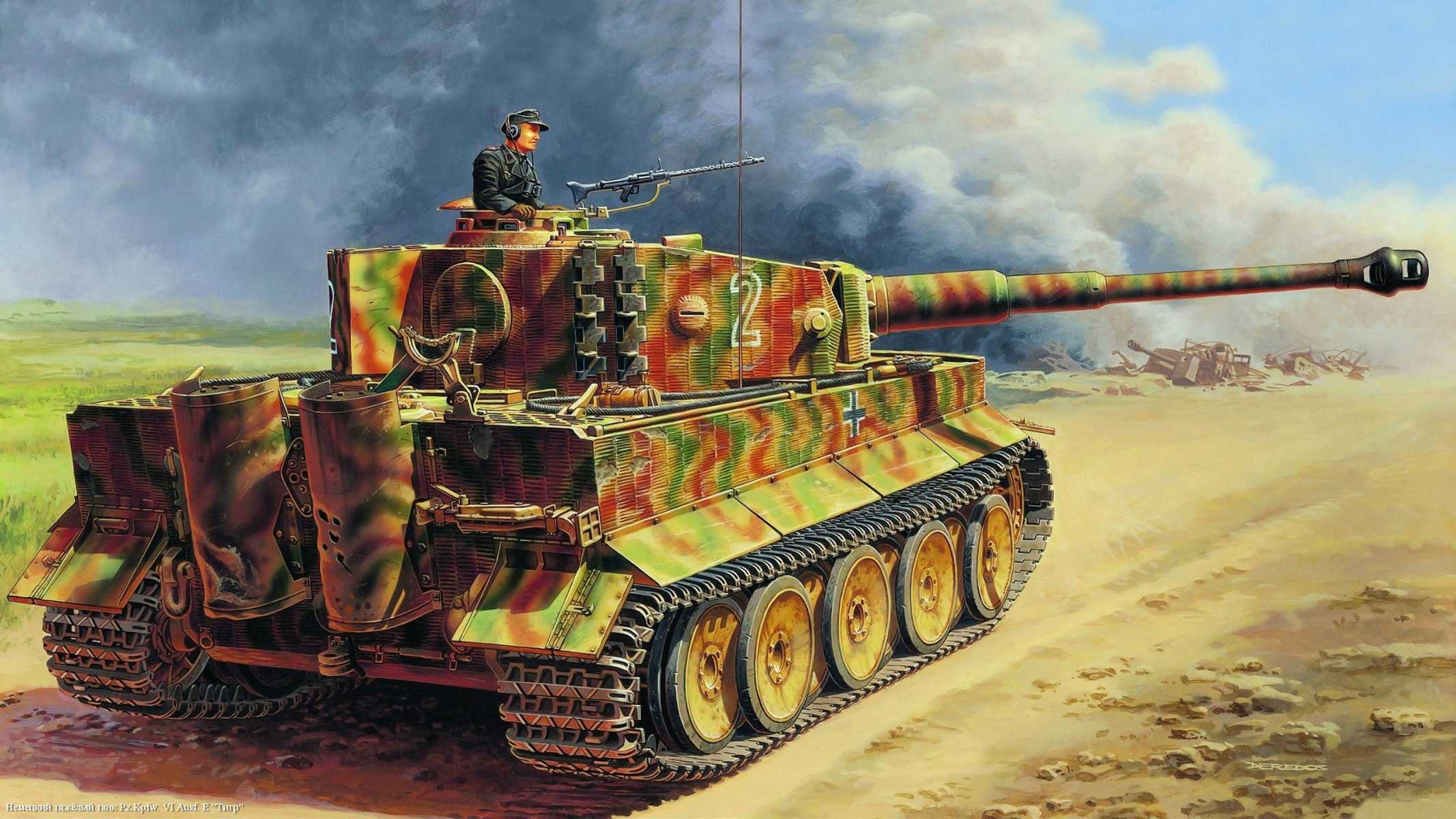 Модель тяжелого танка тигр (panzerkampfwagen vi ausf. h1, «тигр»)