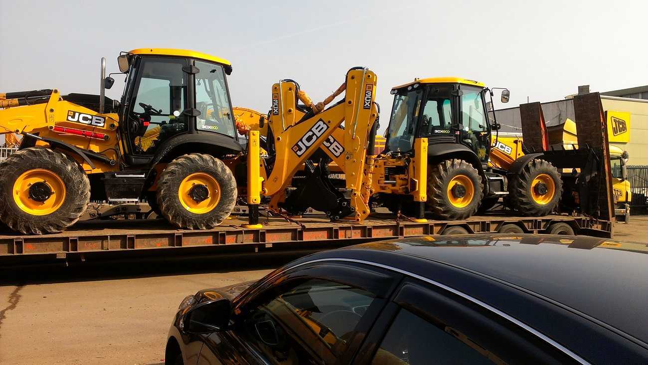 Сравнение экскаваторов погрузчиков jcb, case, cat