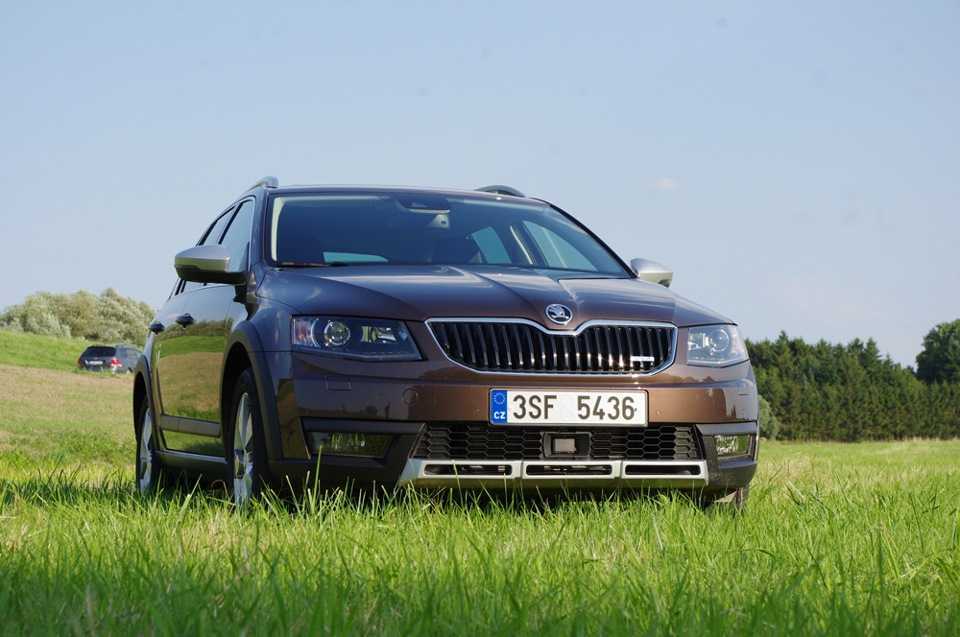 Полноприводные модели skoda octavia