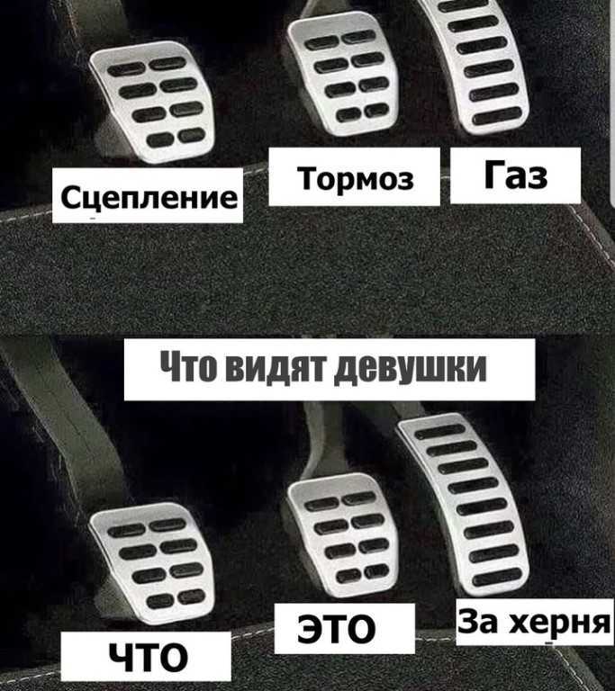 Почему женщины-водители часто путают педали газа и тормоза? | кочерыжкин | психология | дзен