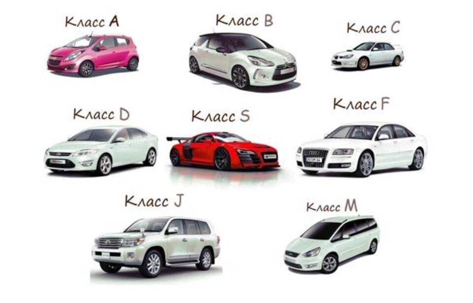 Классификация автомобилей по классам в россии