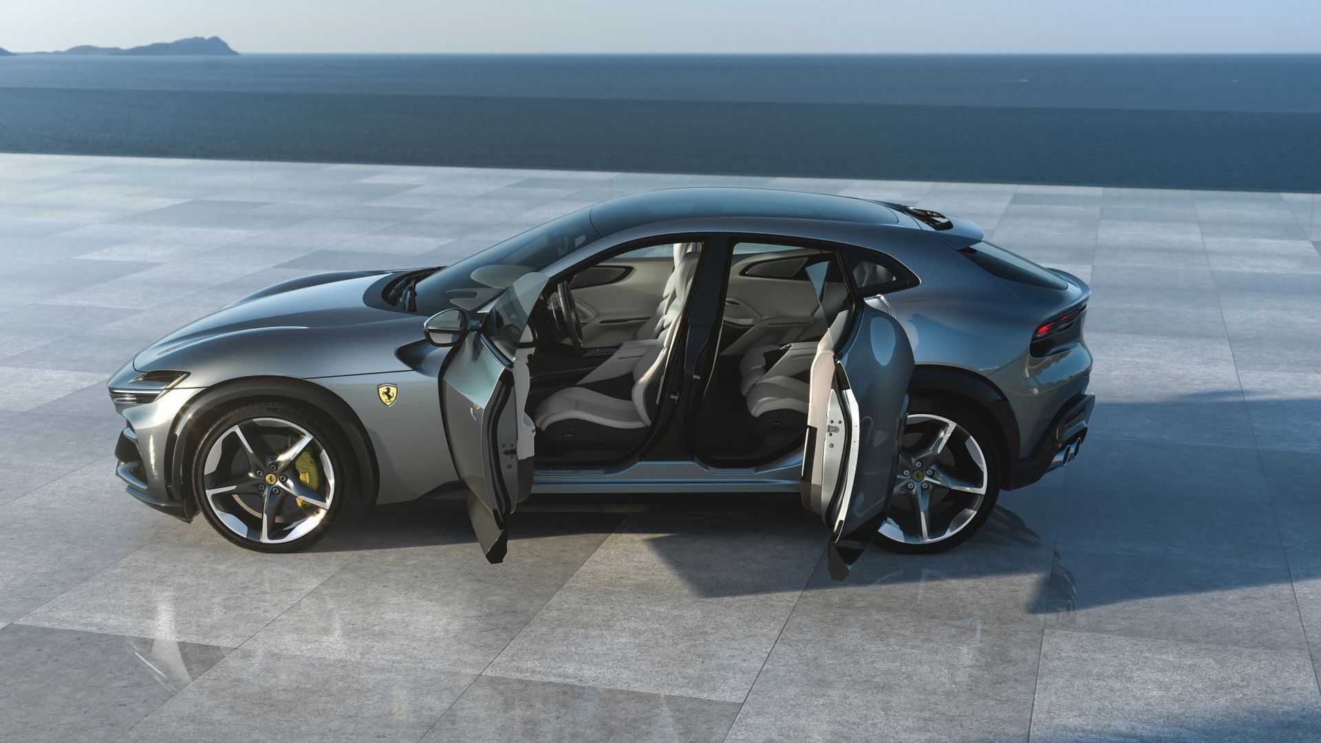 Ferrari показала свой первый кроссовер purosangue на тизере