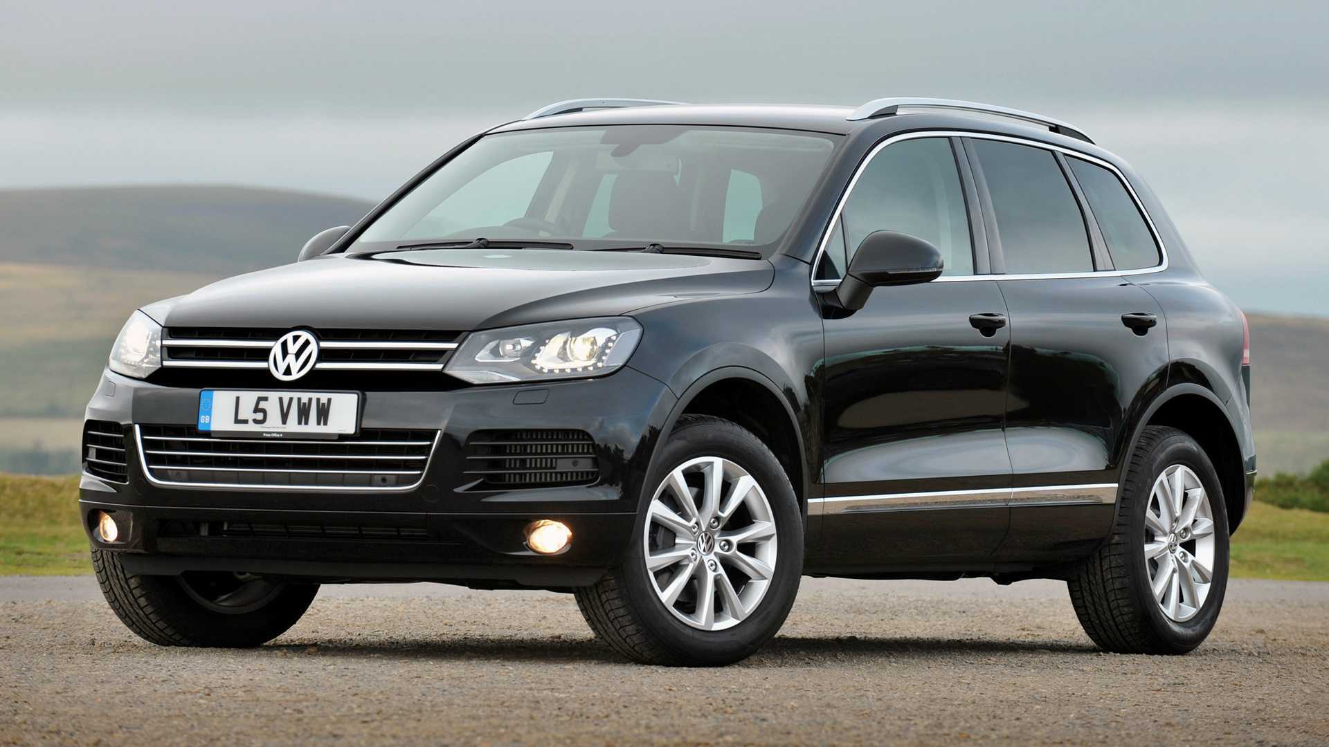 Volkswagen Touareg 2010 Р±РµР»С‹Р№