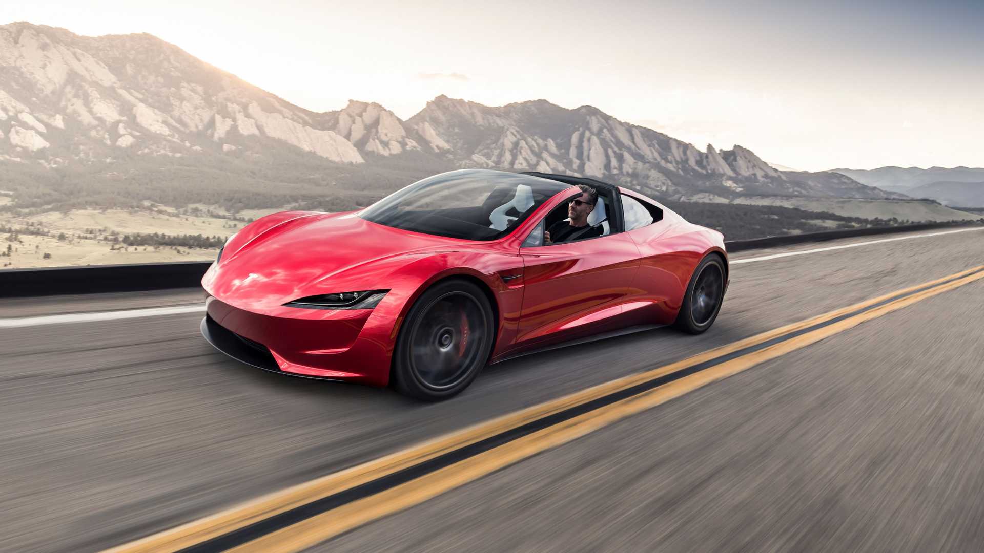 Tesla показала не только грузовик, но и новый roadster. он впечатляет не меньше