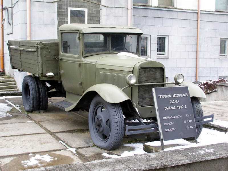 Газ аа грузовой автомобиль фото