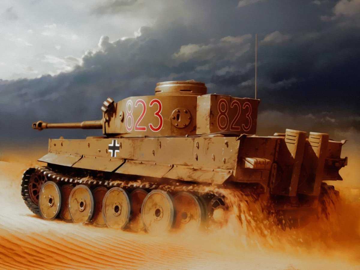 Танк Tiger h1