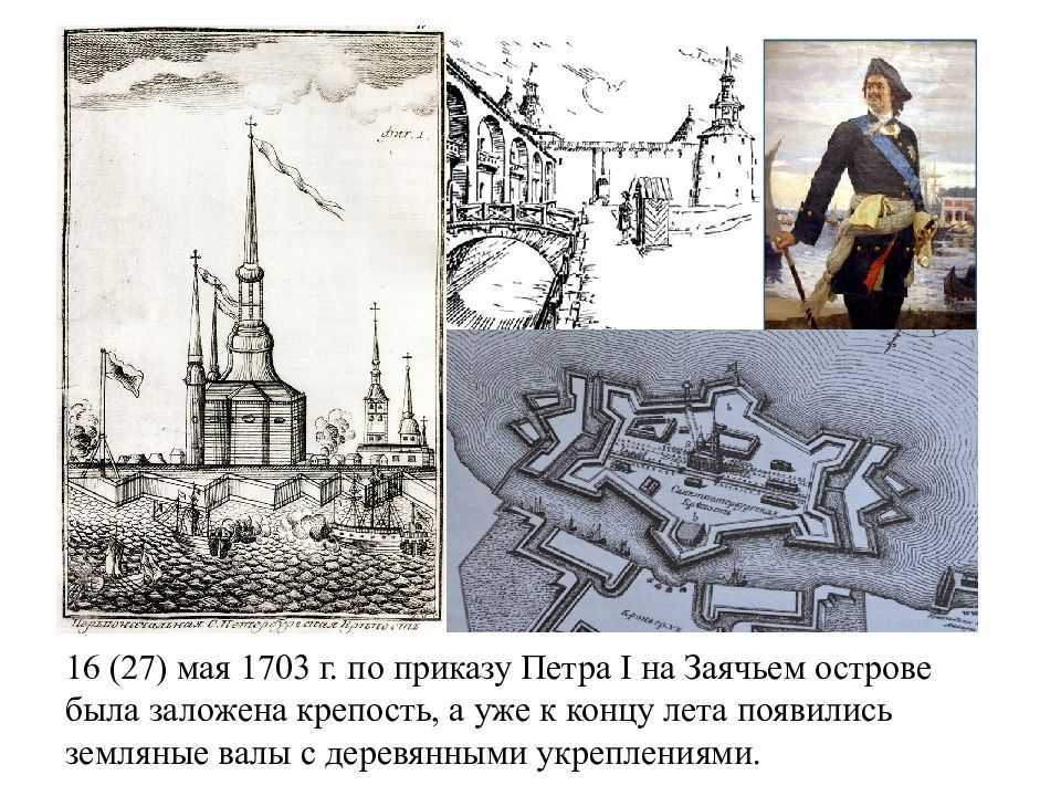 Крепость петра 1. Санкт-Петербург Петропавловская крепость 1703. Петр 1 на Заячий остров в Санкт-Петербурге 1703. Петр 1 Петропавловская крепость основание. Петропавловской крепости 16 мая 1703 года..