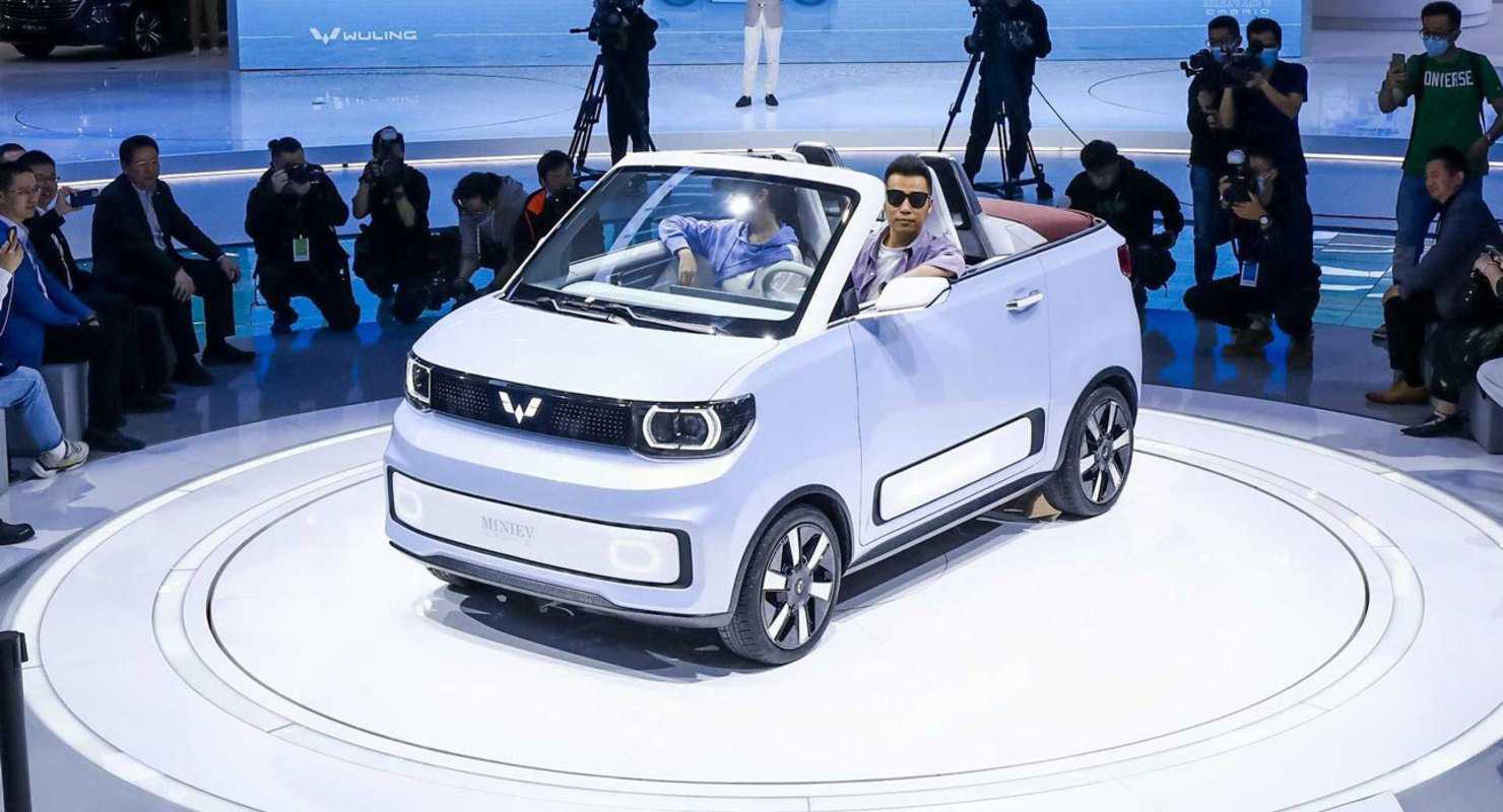 Wuling mini ev – недорогой китайский городской электромобиль